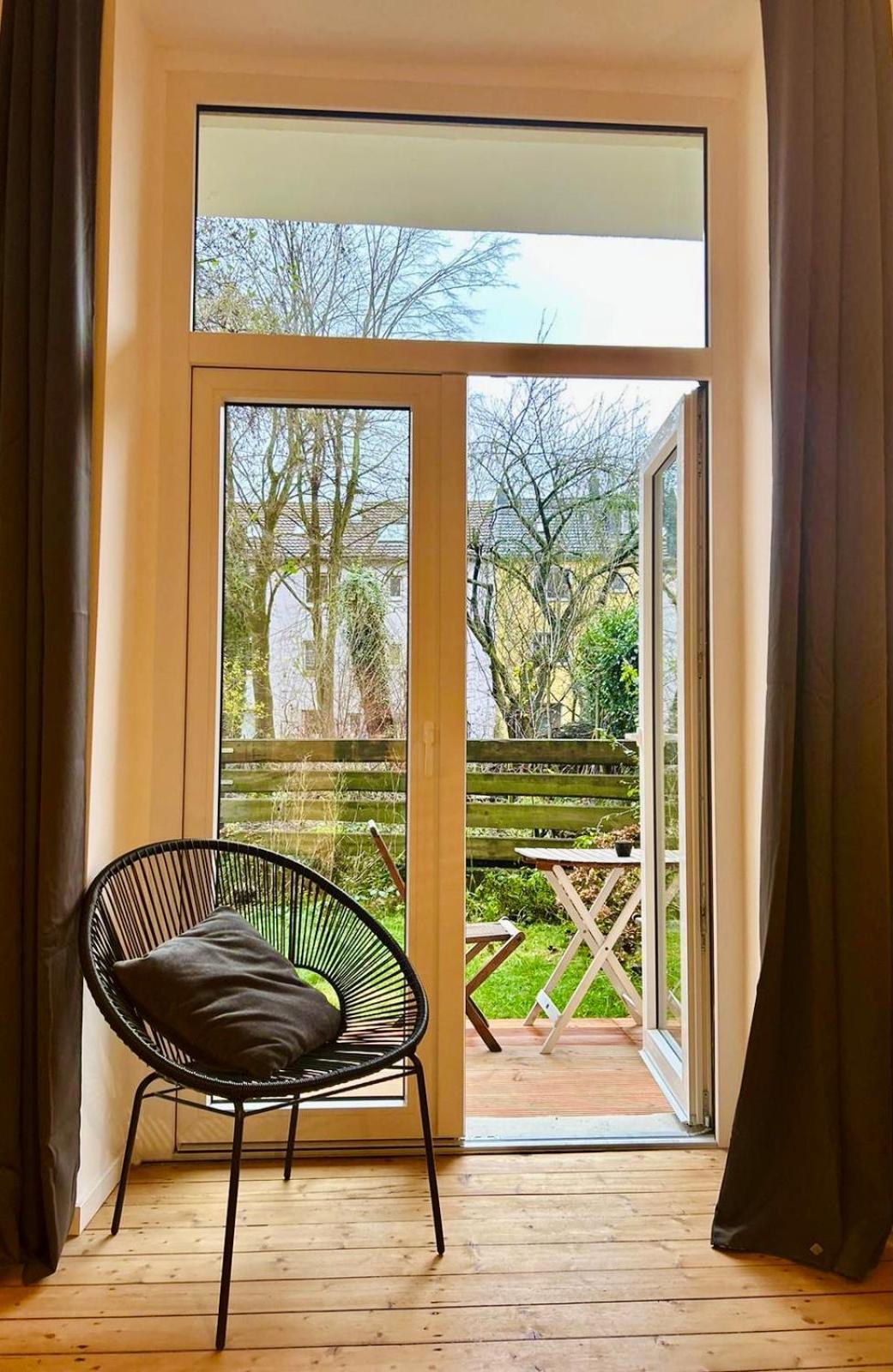 Feelslikehome - Stylische Und Zentrale Altbauwohnung Mit Terrasse&Garten Μπόχουμ Εξωτερικό φωτογραφία